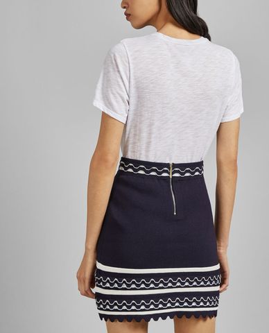  TED BAKER - Chân váy mini phom chữ A Isibel 