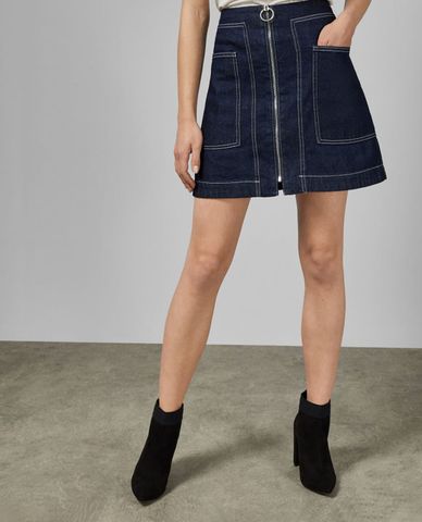  TED BAKER - Chân váy mini chữ A Yazzie 