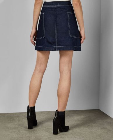  TED BAKER - Chân váy mini chữ A Yazzie 