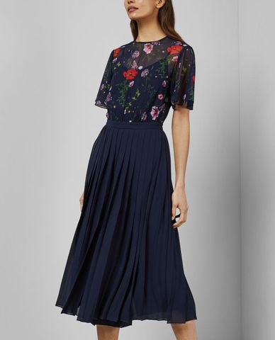  TED BAKER - Jumpsuits nữ họa tiết hoa Misty Hedgerow 
