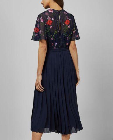  TED BAKER - Jumpsuits nữ họa tiết hoa Misty Hedgerow 