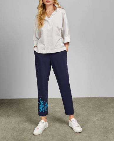  TED BAKER - Quần kiểu nữ Dark Blue Quavey 