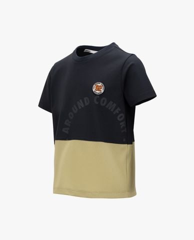  SKECHERS - Áo thun bé trai cổ tròn tay ngắn 