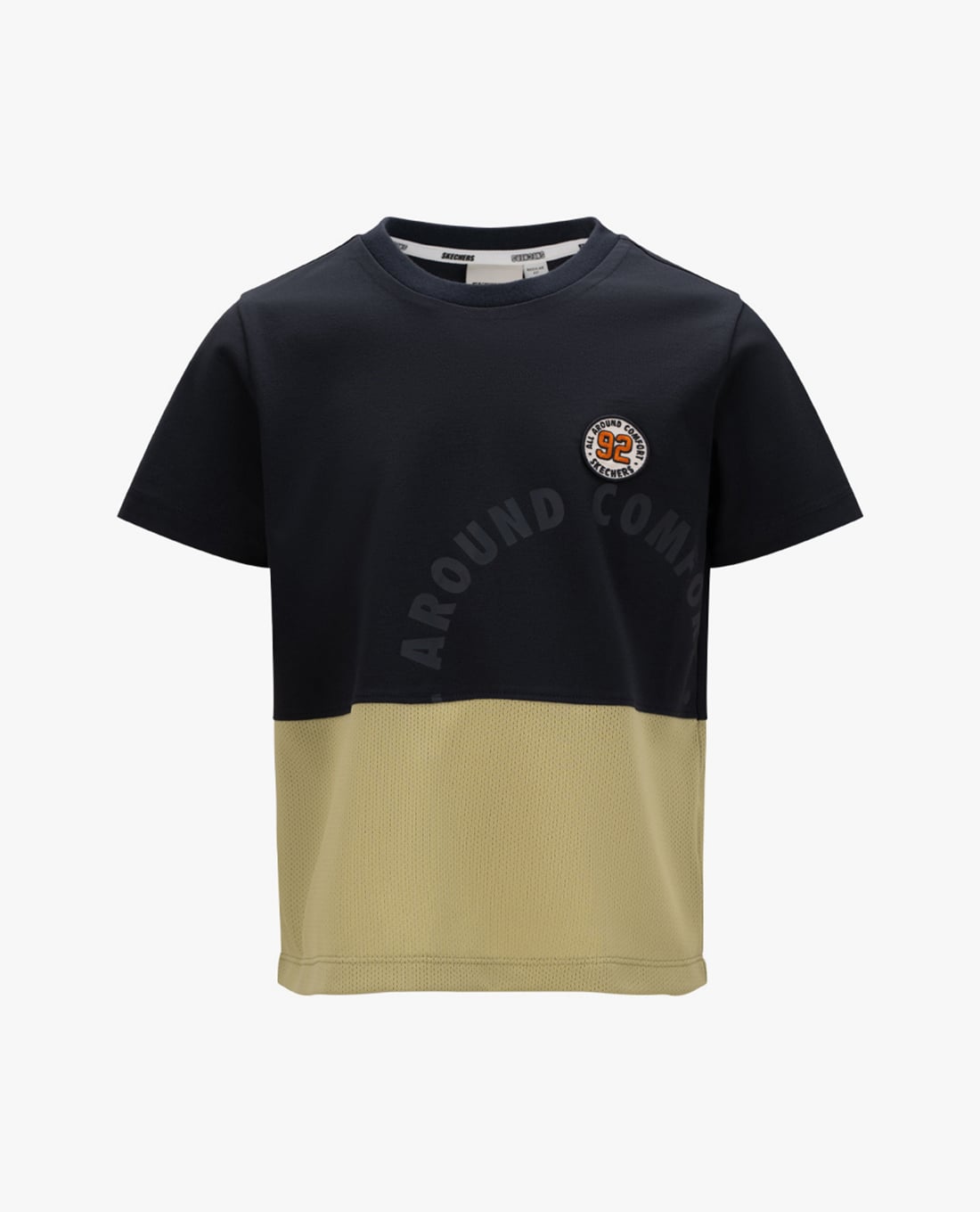 SKECHERS - Áo thun bé trai cổ tròn tay ngắn