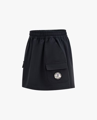  SKECHERS - Quần short bé gái giả váy phối túi hộp 