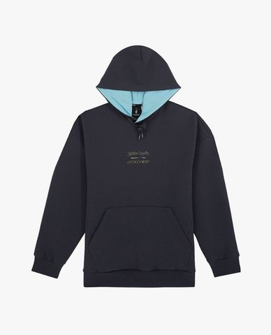  SKECHERS - Áo hoodie nam phối mũ tay dài Jujutsu Kaisen 
