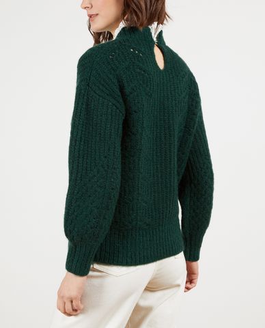  TED BAKER - Áo len nữ cổ tròn tay dài Molliey 