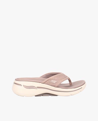  SKECHERS - Dép nữ quai kẹp Go Walk Arch Fit 