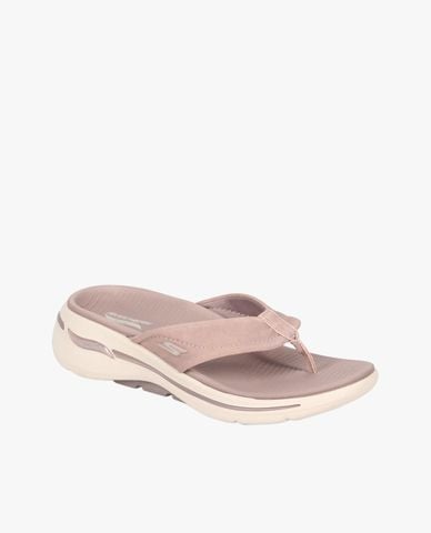  SKECHERS - Dép nữ quai kẹp Go Walk Arch Fit 