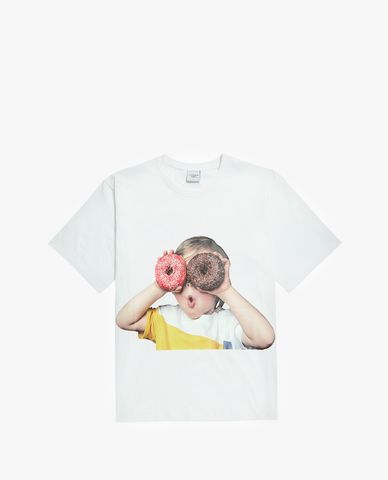  ADLV - Áo thun ngắn tay cổ tròn Baby Face Donuts 