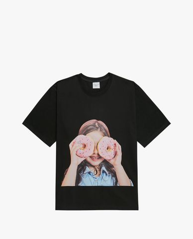  ADLV - Áo thun ngắn tay cổ tròn Baby Face 