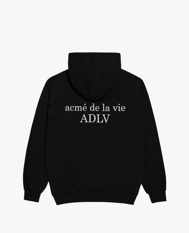  ADLV - Áo hoodie tay dài mũ trùm Baby Face 