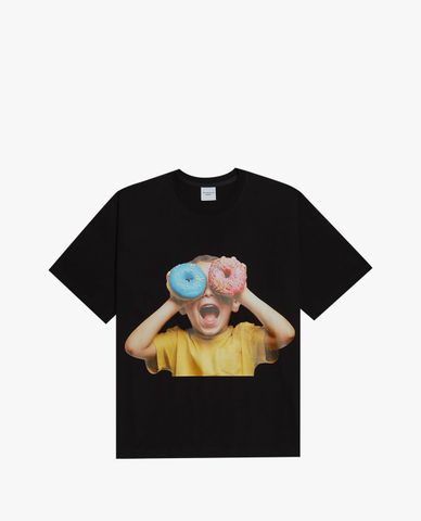  ADLV - Áo thun ngắn tay cổ tròn Baby Face Mini Yawn 