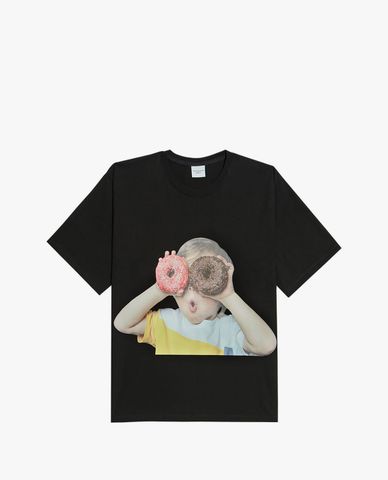  ADLV - Áo thun ngắn tay cổ tròn Baby Face 