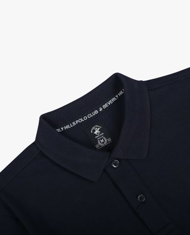  BEVERLY HILLS POLO CLUB - Áo polo nam cổ bẻ tay ngắn trẻ trung 