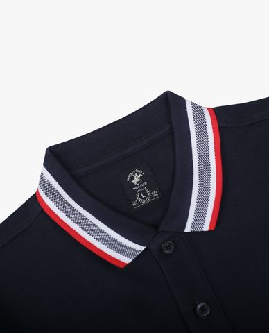  BEVERLY HILLS POLO CLUB - Áo polo nam cổ bẻ tay ngắn trẻ trung 