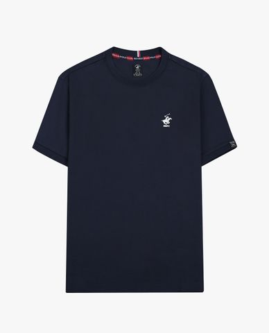  BEVERLY HILLS POLO CLUB - Áo thun nam cổ tròn tay ngắn trẻ trung 
