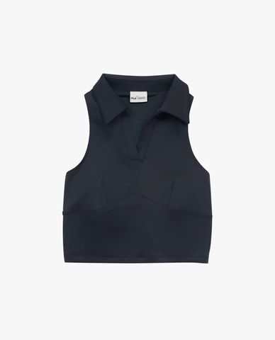  FILA - Áo sát nách nữ cổ bẻ Fila x Peanut 