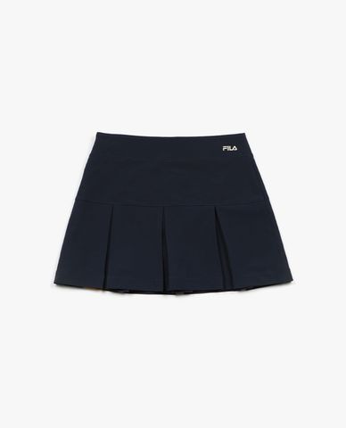  FILA - Chân váy xếp li mini Fila x Peanut 