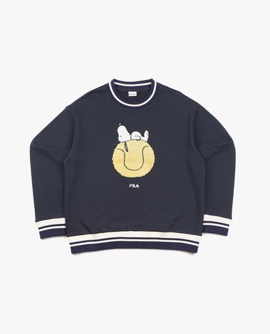  FILA - Áo sweatshirt unisex Fila x Peanut 