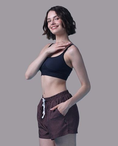  JOCKEY - Quần short nữ mặc nhà in họa tiết 