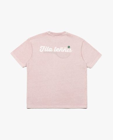  FILA - Áo thun unisex tay ngắn Tennis Heritage 