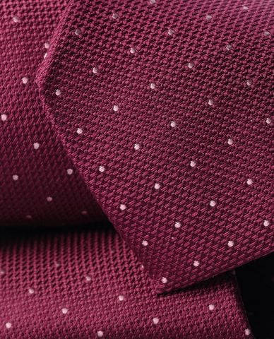  CHARLES TYRWHITT - Cà vạt nam lụa sang trọng Stain Resistant Spot 