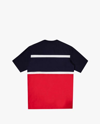  FILA - Áo thun unisex cổ tròn tay ngắn Heritage Loose Fit Logo 