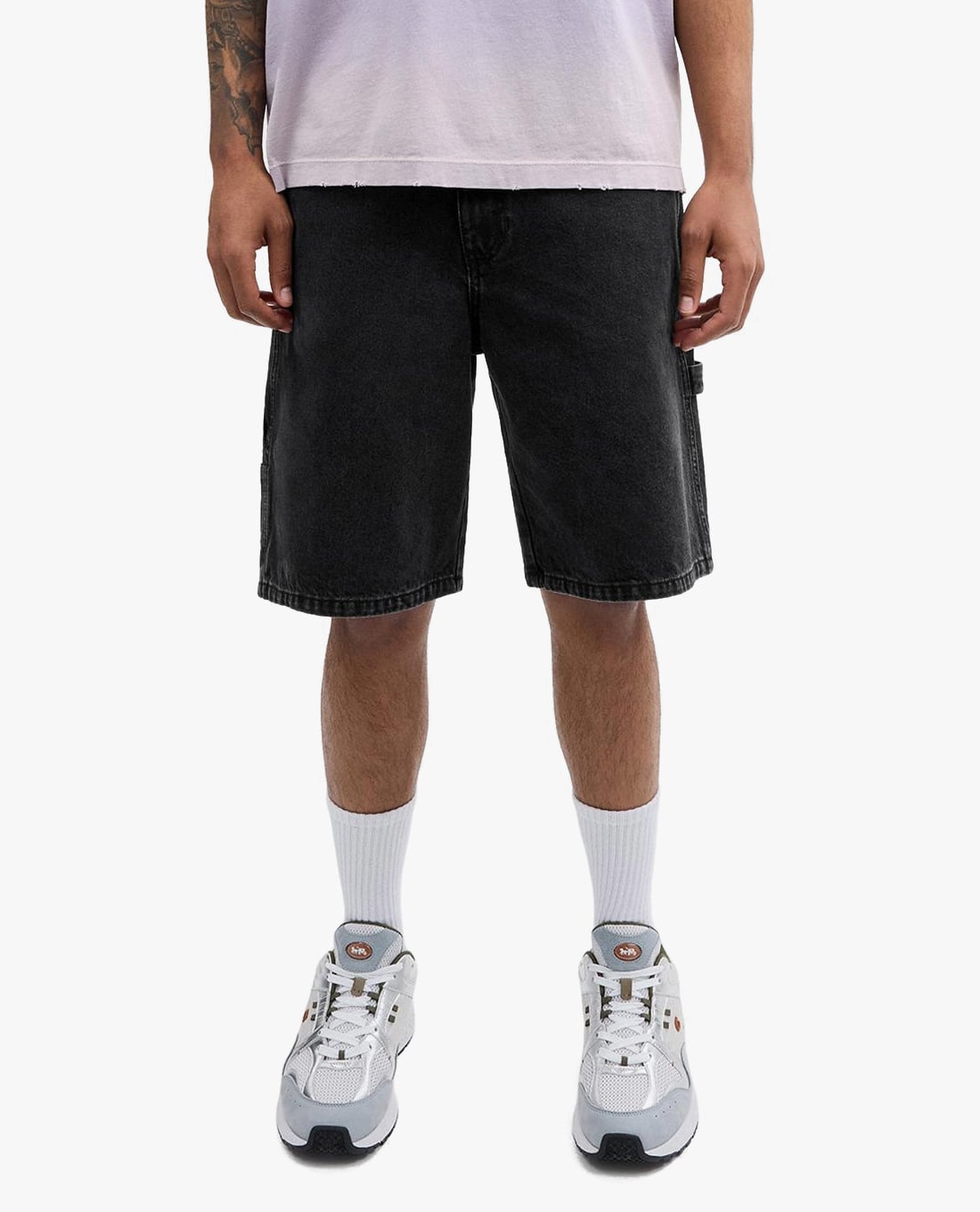 COACH - Quần short jeans nam ống đứng năng động