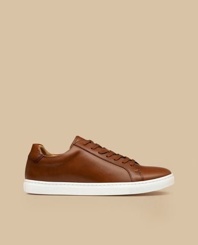  CHARLES TYRWHITT - Giày sneaker nam cổ thấp Leather Trainers 