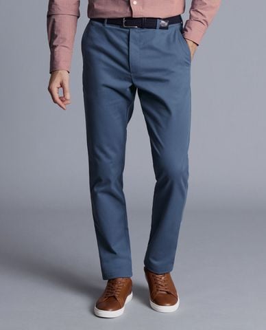  CHARLES TYRWHITT - Giày sneaker nam cổ thấp Leather Trainers 