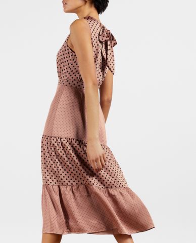  TED BAKER - Đầm midi sát nách cổ tròn Izziie 