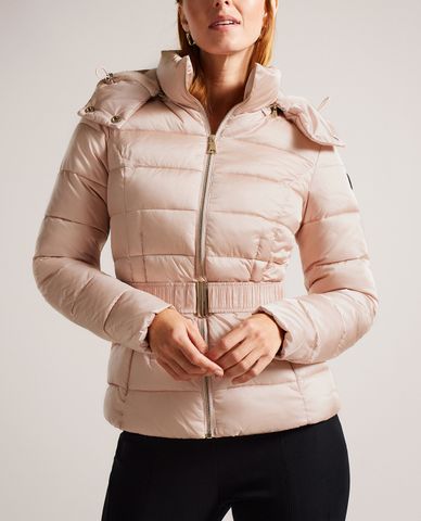  TED BAKER - Áo khoác phao nữ phối mũ Abbiiee 