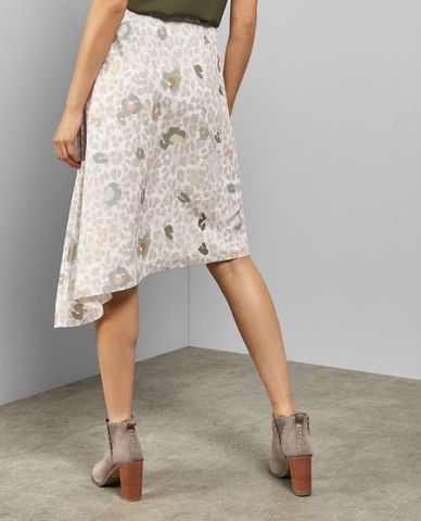  TED BAKER - Chân váy midi họa tiết eyelet Walaleska 