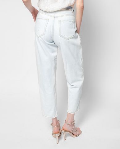  PINKO - Quần jeans nữ phom suông Maddie 30 
