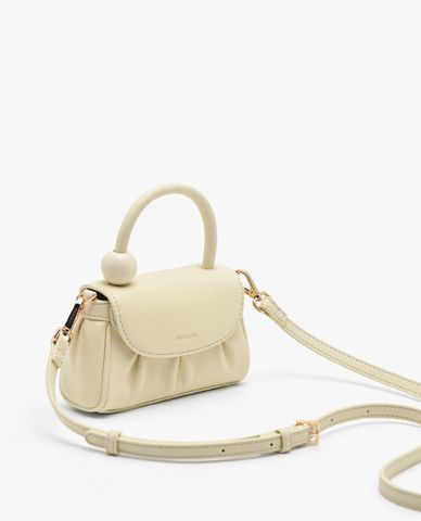  PEDRO - Túi đeo chéo nữ nắp gập mini xếp nếp thời trang 