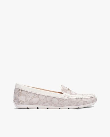  COACH - Giày slip on nữ mũi tròn Marley Driver 