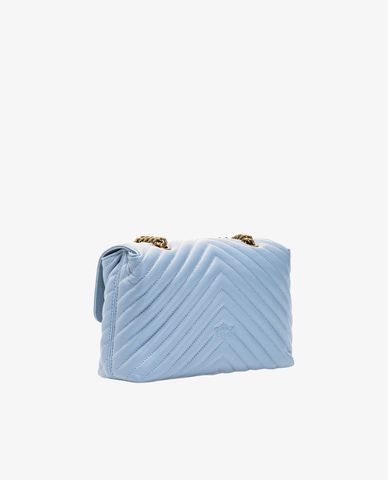  PINKO - Túi đeo chéo nữ chữ nhật chần bông Love Lady Puff 