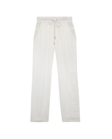  THE KOOPLES - Quần kiểu nữ phối chữ Flowing White 