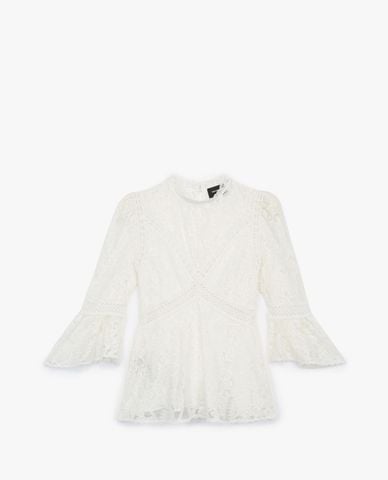  THE KOOPLES - Áo kiểu nữ cut laser thời trang 