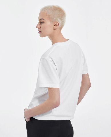  THE KOOPLES - Áo thun nữ ngắn tay Rock Screen Print 