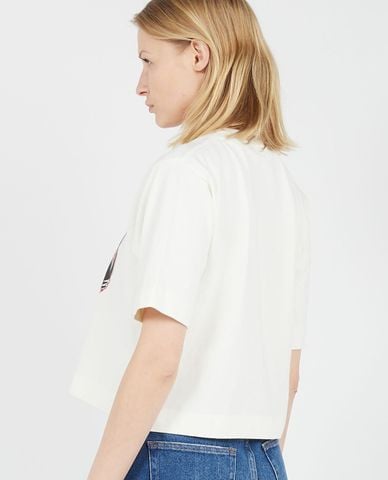  THE KOOPLES - Áo thun nữ cổ tròn tay ngắn Retro Logo 