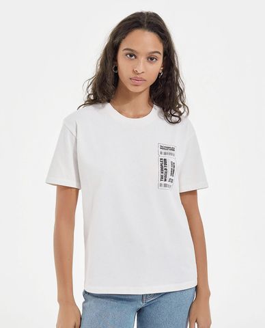  THE KOOPLES - Áo thun nữ ngắn tay Concert Motif 