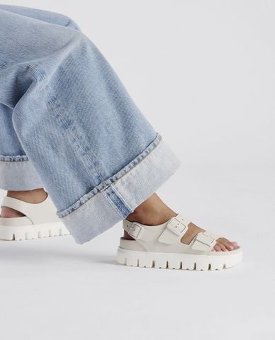  BIRKENSTOCK - Giày sandals nữ đế bệt Milano Chunky 