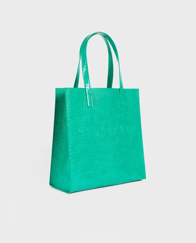  TED BAKER - Túi tote nữ phom vuông Croccon 