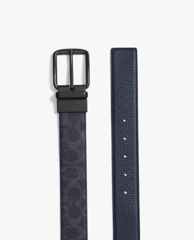  COACH - Thắt lưng nam bản vừa Wide Harness 