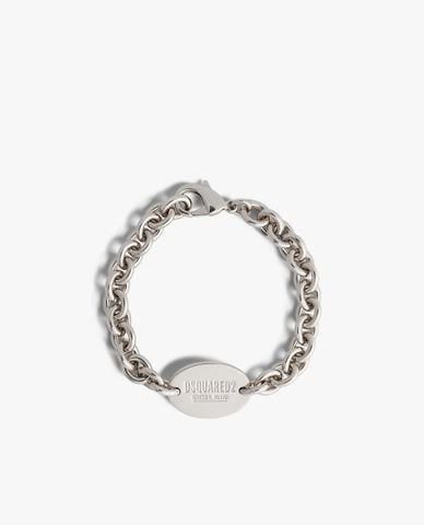  DSQUARED2 - Vòng đeo tay nam D2 Tag Chain 