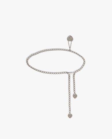  DSQUARED2 - Thắt lưng nữ dạng mắt xích phối trái tim Heart 