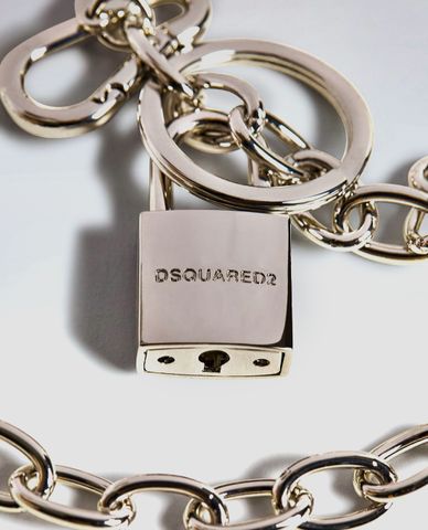  DSQUARED2 - Xích phụ kiện quần áo có khóa Disco Punk 