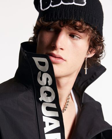  DSQUARED2 - Khuyên tai nam hình thánh giá cá tính Jesus 